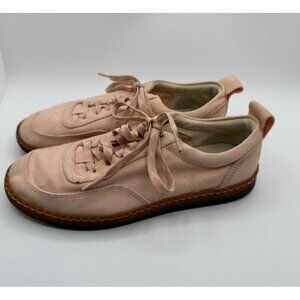 Everlane The Tread Bare Sneakers Women's Size 8M Pale Pink Canvas Lace-up Shoes